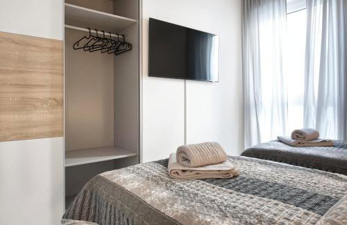 Modern Wohnen I Smart TV I Terrasse I 2x Parkplatz I 2 Schlafzimmer I 6 Schlafplätze - Foto 5