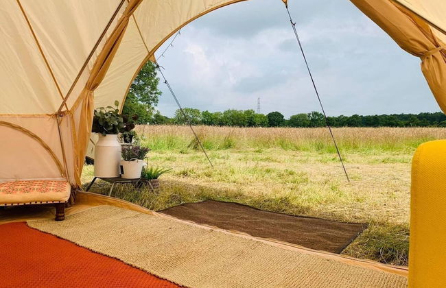 Private Glamping in a Vintage Caravan & Bell Tent - Foto 2
