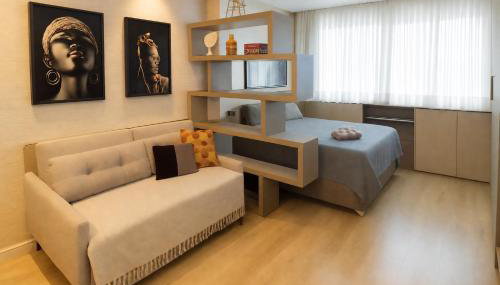 316B Studio LifeSpace, Elegância e Conforto no Batel CWB - Photo 4
