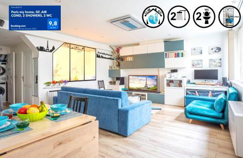 Paris my home, GF, AIR COND, 2 SHOWERS, 2 WC - Foto 1