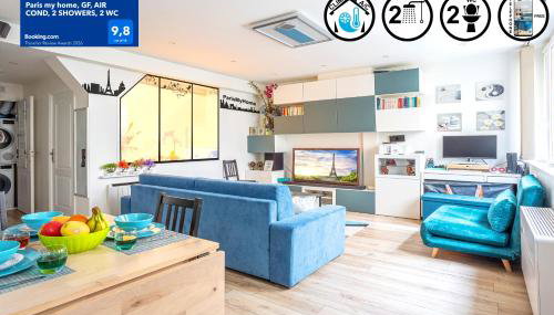 Paris my home, GF, AIR COND, 2 SHOWERS, 2 WC - Foto 1