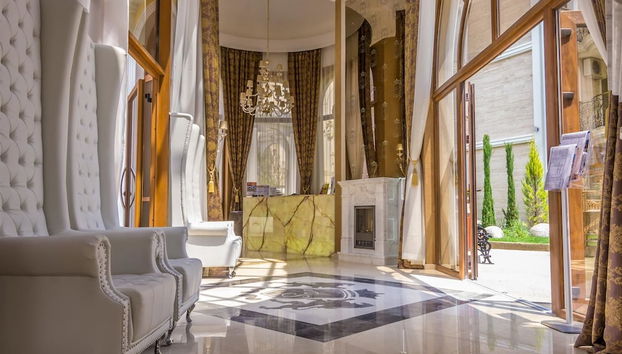 Zona de estar del vestíbulo