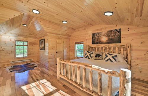 Unadilla Cabin on 50 Acres and Fire Pit and Creek - Foto 18