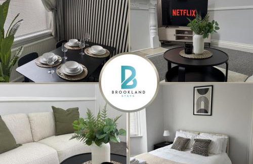 Month Stays Central 3 bed Three Bedroom House by Brookland Stays Serviced Accommodation & Short Lets in Preston with Free WiFi - Foto 1