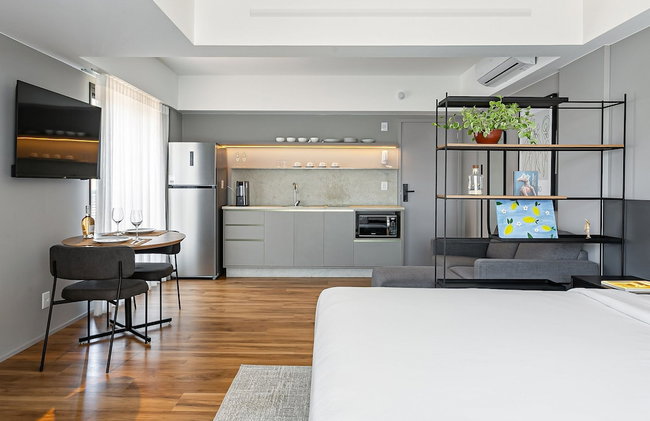 Studios Rio Branco by Viva - Prédio moderno, aptos com cama king-size no centro de Floripa - Foto 2