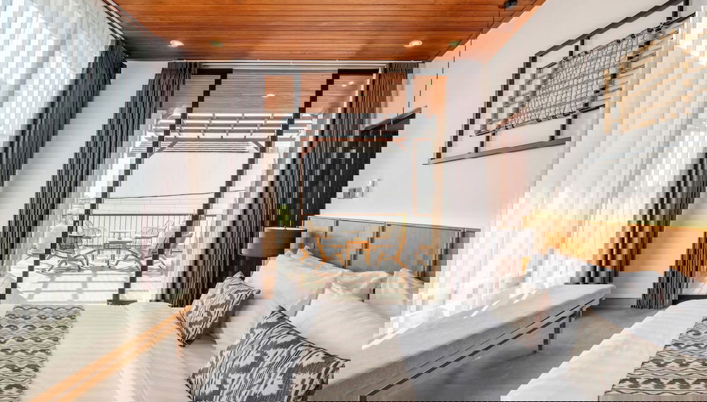 2BR Private Pool Villa in Ubud, Balcony View - Foto 1, Habitación