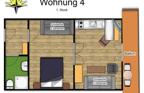 am Buchbrunnen Comfortable Holiday Residence - Foto 62