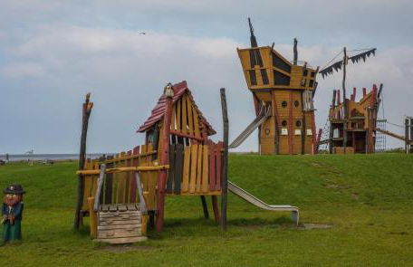 Dorumer Sielhuus 4 - Ferienwohnung mit Garten und Sauna - Foto 7