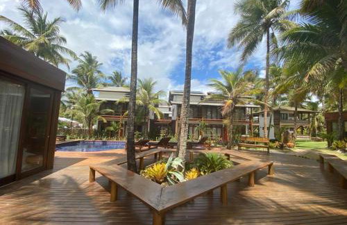 Maraú Beach House Flat 107 pé na areia - Dreamland Apart Taipú de Fora Barra Grande-BA - Foto 13