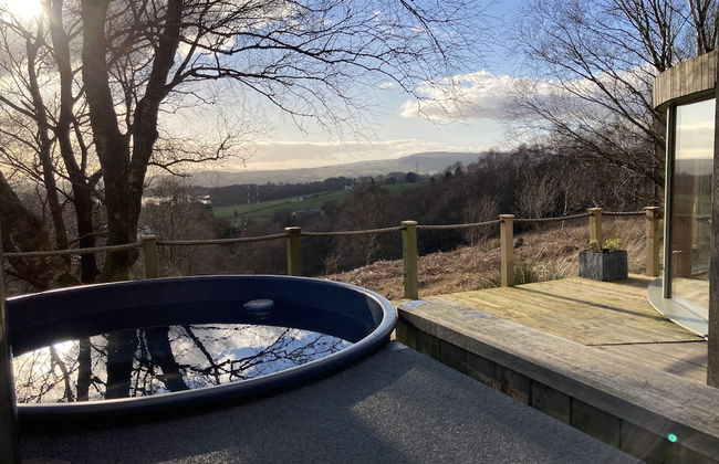 Luxury and Peaceful 1-bed Roundhouse With Hot Tub - Foto 27