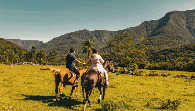 Galloping in Praia Grande