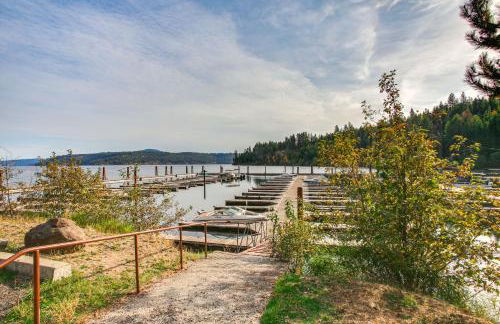 Lake Coeur dAlene Cabin with Boat Slip in Worley! - Foto 28