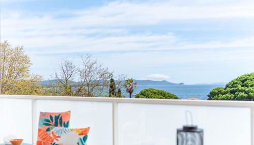 Appartement Vue Mer 50m plage des Salins Piscine 2 parkings Terrasse - Foto 4