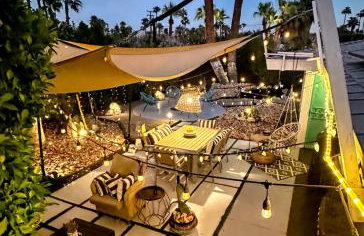 The Twin Palms Art House - vibrant, design-centric oasis, 2 mi to dowtown PS ID 3629 - Foto 48