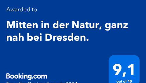 Mitten in der Natur, ganz nah bei Dresden. - Foto 2