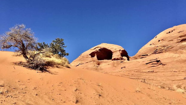 Some of the famous arches in Mystery Valley
