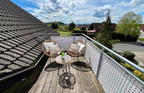 flair Apartment Stadtoase Fulda I private Sauna & Whirlpool I Balkon I 2x Parken I Kaffee I Highspeed WLAN I Disney plus - Foto 9