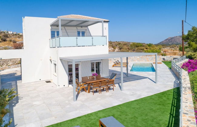 Gianna s Panoramic Seaview Twin Villas With Pools - Foto 29