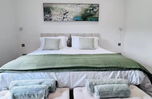 The Barn at Burfords with wood fired hot tub - Foto 16