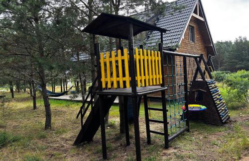 Bór i Woda - klimatyczny, drewniany dom w sercu jezior i lasów - Foto 46