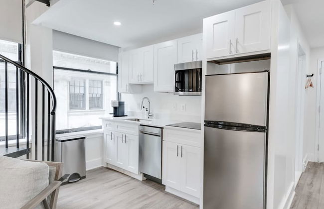 Sosuite 1BR Corner Loft w Park View Gym Lounge - Foto 32