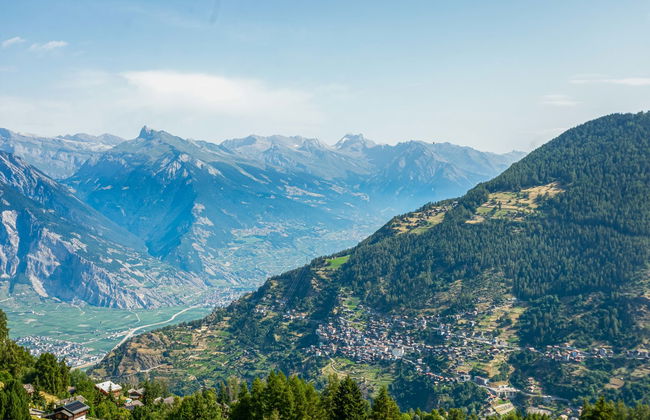 T-Resort La Tzoumaz 4p8 vue vallée - Foto 17