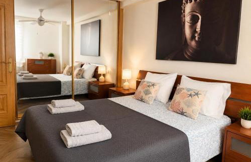 Beachfront Salou apartment with sea view - Foto 17