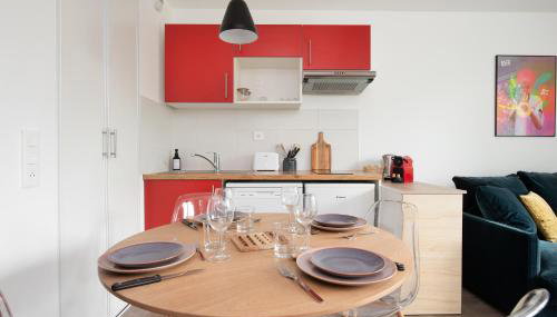 Appartement Centre Ville Toulouse - Dôme la Grave - WiFi- Parking GRATUIT - Foto 4, dishwasher, toaster