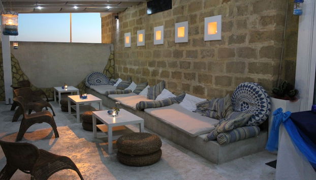 Zona de estar del vestíbulo