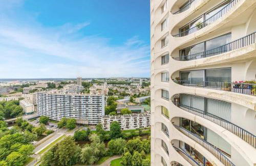 Bellevue, appartement T2, terrasse & parking - Foto 7