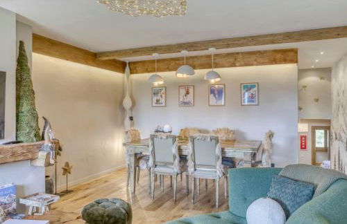 Charmant appartement 2 chambres avec cheminée et parking à Megève - FR-1-453-254 - Foto 8