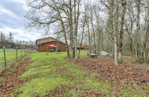 Willamette Valley Home on Working Horse Farm! - Foto 25