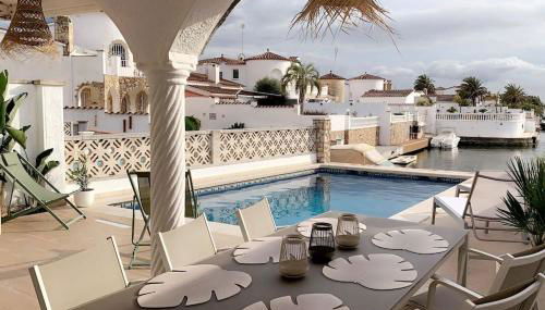 Casa Serenity au canal avec piscine et amarre - Foto 4