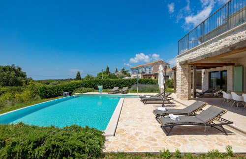 Villa Zelena with Panoramic Seaview and big Pool - Foto 58