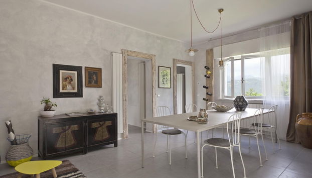 Zona de estar del vestíbulo