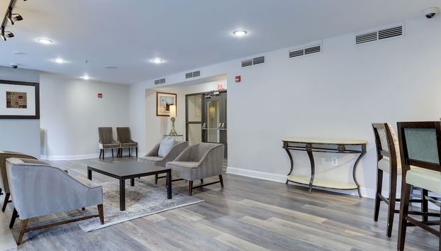 Sitzecke in der Lobby