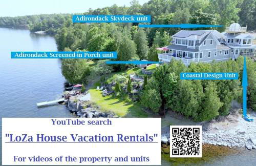 Loza house adirondack skydeck unit lake front - Foto 5