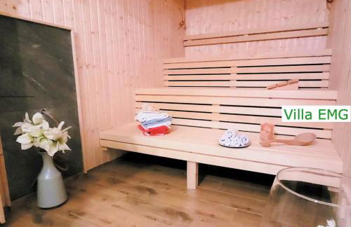 Luxus Ferienhaus Villa EMG Hannover, Messe, Braunschweig mit Sauna, Garten für Familien Gruppen bis 25 Personen - Foto 8