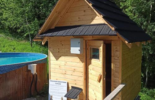 Zawoja domki z jacuzzi, domek w stylu góralskim - Foto 6