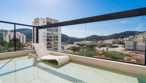 Reserva apê com vista para a serra com piscina, prox PUC - Foto 2, sunbed