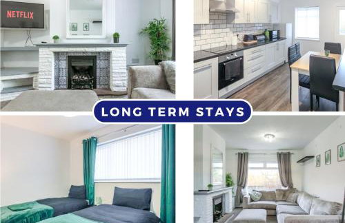 Long Stays, Contractors & Re-locators, 2BR Home in SK14, WIFI, Parking, Sleeps 5 - Foto 1