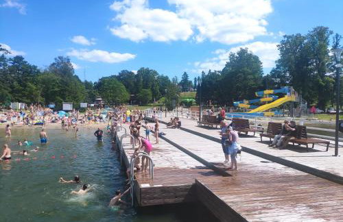 Uroczy drewniany domek w Charzykowach - Foto 33