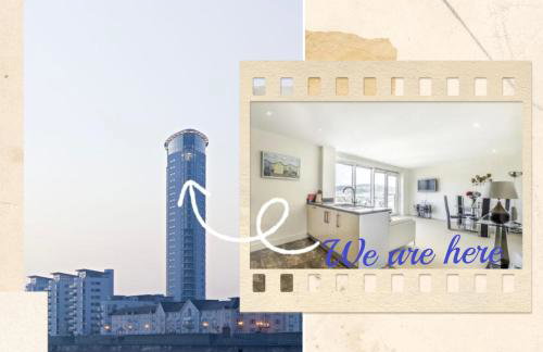 Beach on the doorstep Meridian Tower Marina Swansea - Foto 4