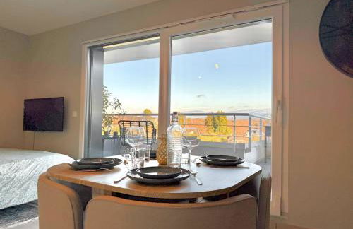 Appartement, terrasse, proche frontière - Foto 12