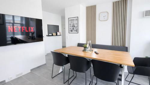 Larooms Merseburg - Apartment CS01 - 3 Zimmer, 7 Betten, 2 Bäder, 2 Parkplätze, Balkon & Aufzug - Foto 3