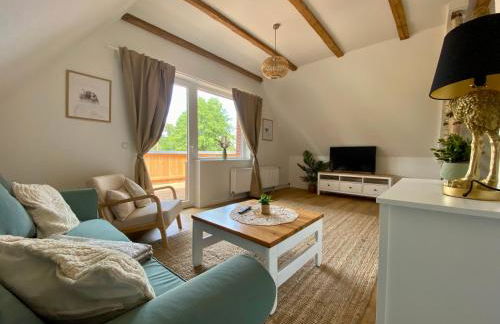 Ferienwohnung Straußenblick Dachgeschoss - keine Monteure - Foto 16