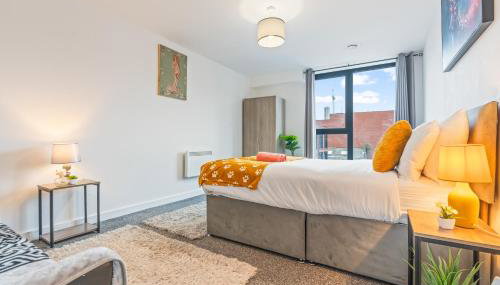 Modern & Cosy Apartment Luxury 1-Bed Sleeps 5 - Foto 3