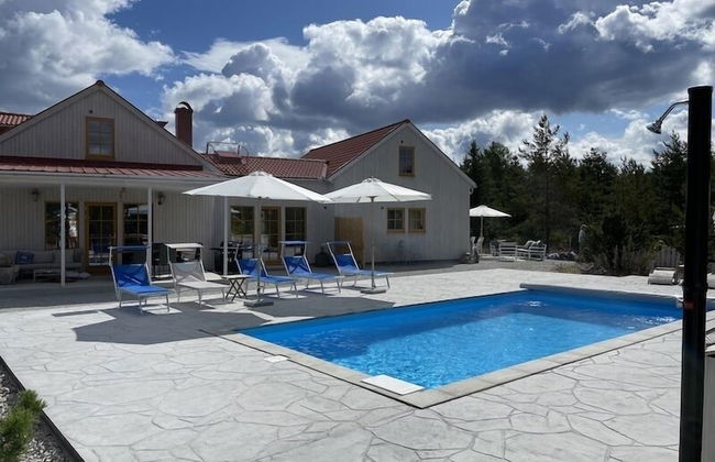 Villa Vitvikena in Gotland, Pool - Foto 1
