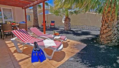 Ferienhaus Casa Oasis - La Pared - Garten - Meerblick - Foto 3, Garden