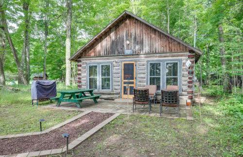 Pier and Lake-View Patio Wisconsin Northwoods Cabin - Foto 22